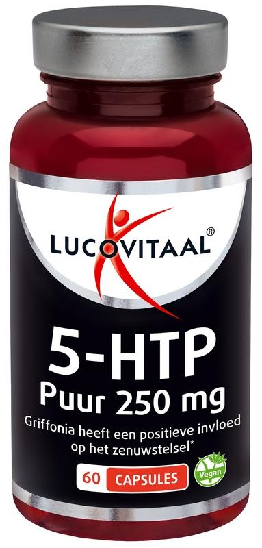 Lucovitaal Lucovitaal 5-HTP pur 250mg vegan (60 Kapseln)