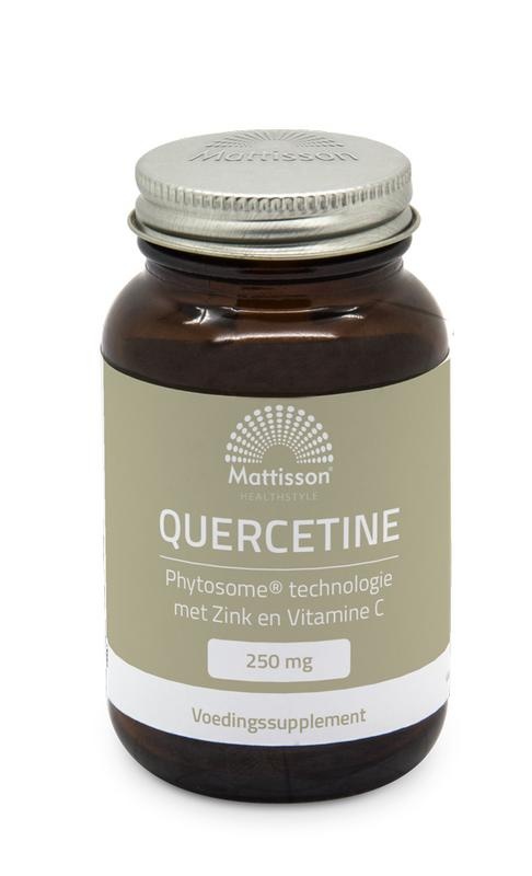 Mattisson Quercitin mit Zink und Vitamin C Phytosome Techno (60 VCaps)