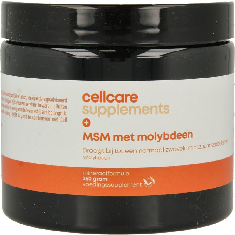 Cellcare Cellcare MSM mit Molybdän (250 Gramm)