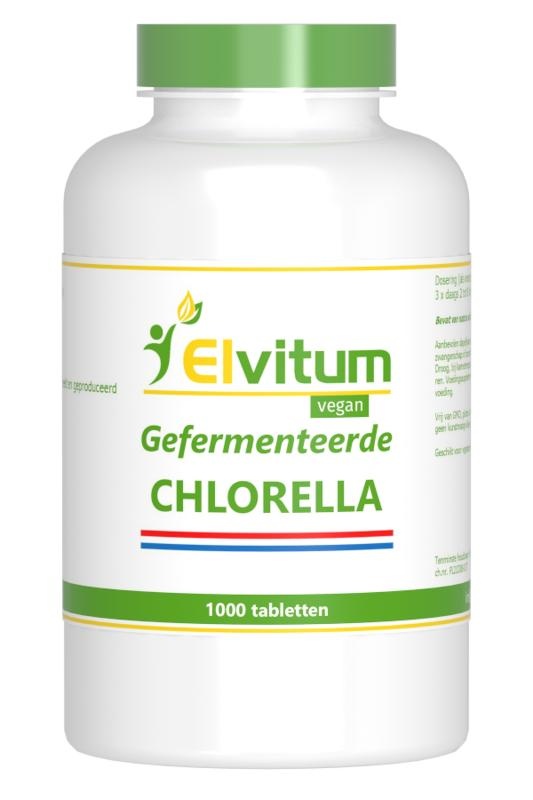 Elvitaal/elvitum Chlorella 250 mg Niederländisch (1000 Tab)