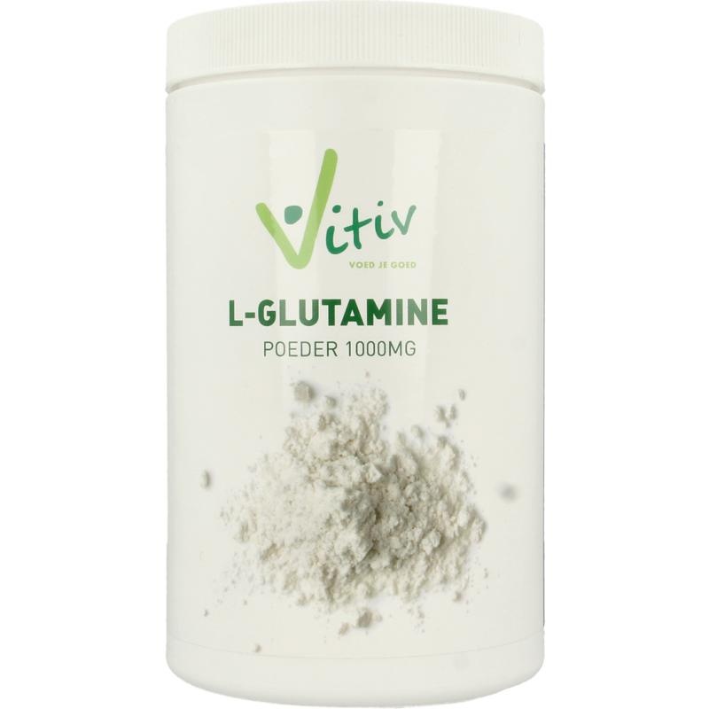 Vitiv L-Glutamin-Pulver (500 Gramm)