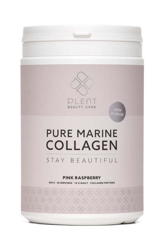 Plent Plent Fish Collagen - Rosa Himbeere mit Vitamin C (300 Gramm)