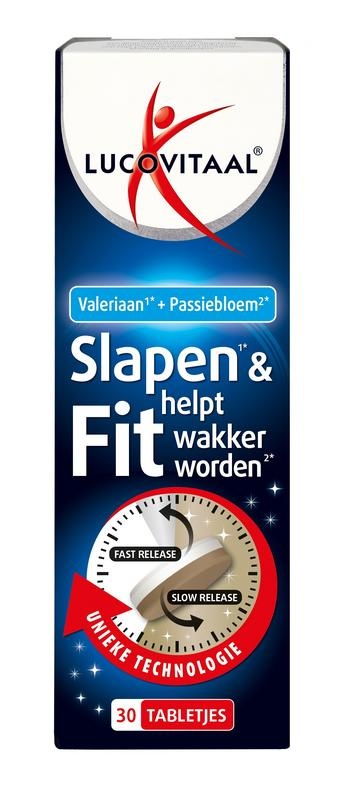 Lucovitaal Lucovitaal Sleep & Wake Up Fit (30 Tab)