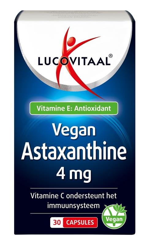 Lucovitaal Astaxanthin 4mg vegan (30 Caps)