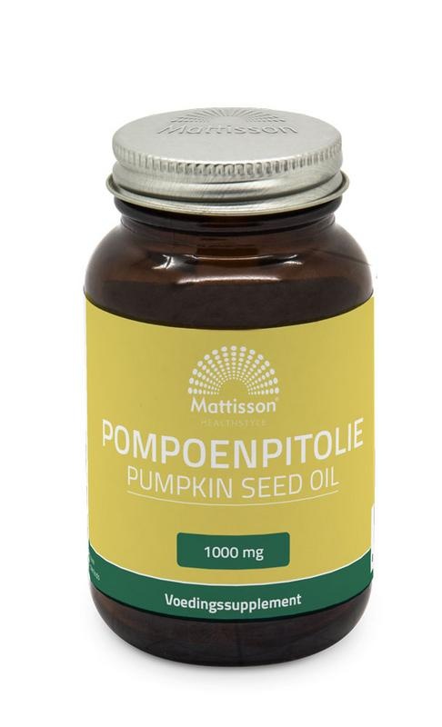 Mattisson Kürbiskernöl mit Vitamin E 1000 mg (60 Caps)