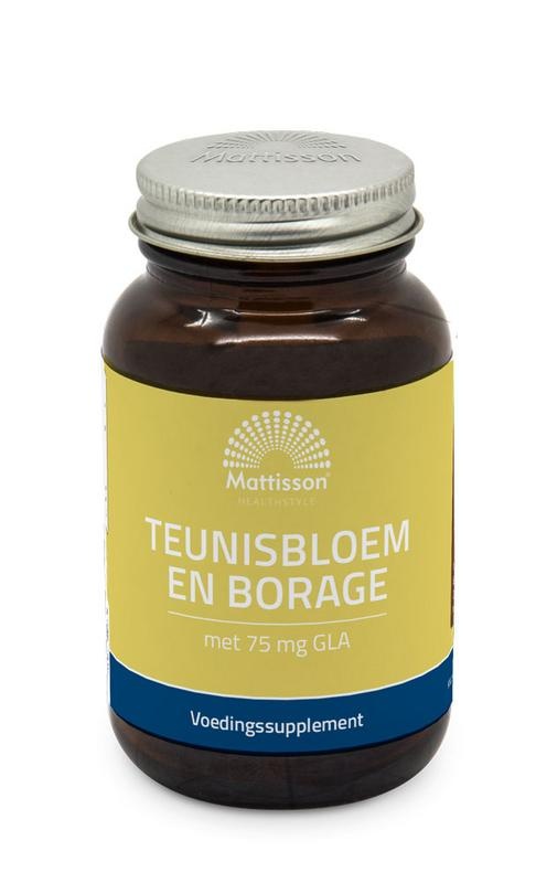 Mattisson Nachtkerze und Borretsch mit 75 mg GLA (60 Caps)