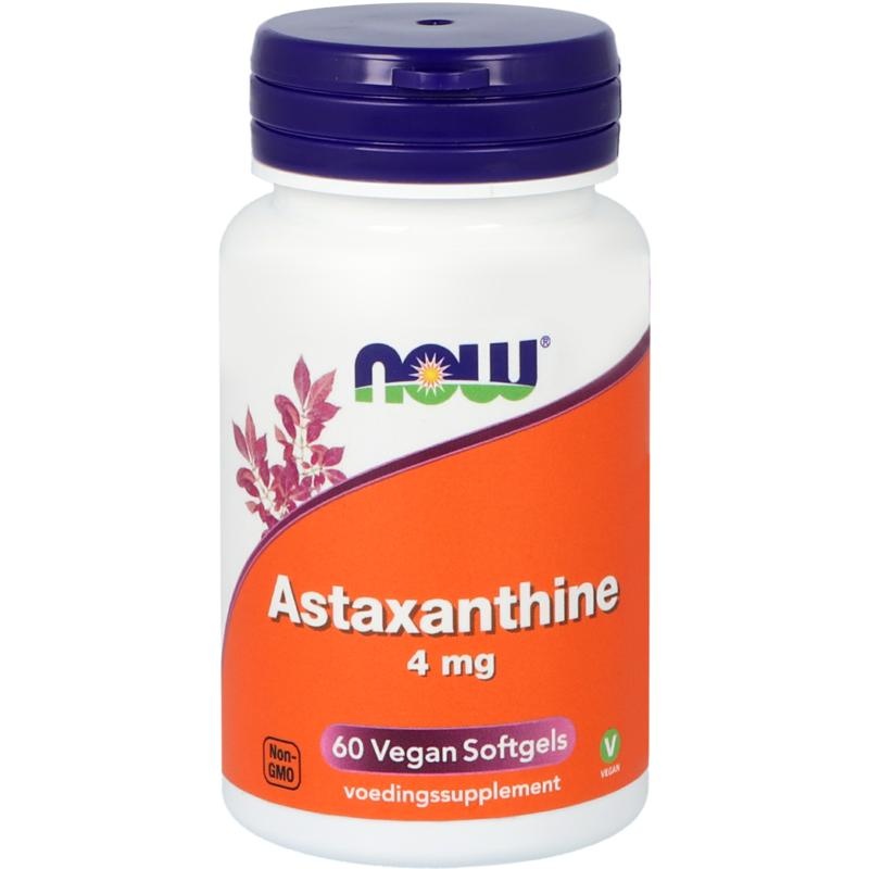 NOW NOW Astaxanthin 4 mg (60 Caps)