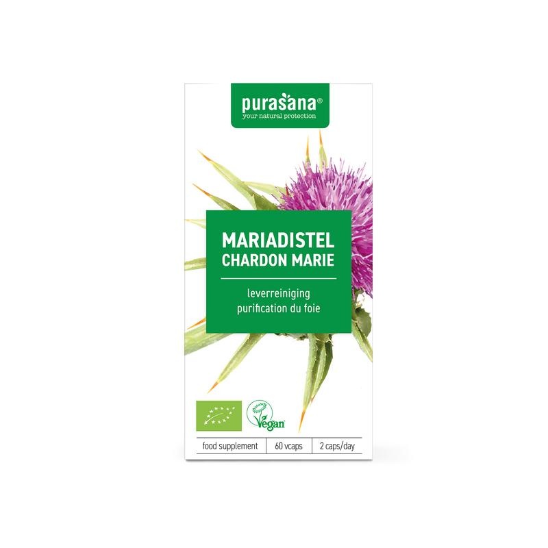 Purasana Mariendistel vegan bio (60 VCaps)