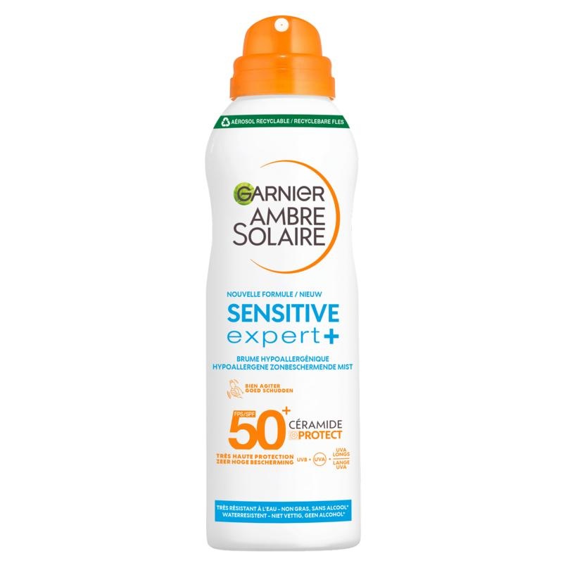 Ambre Solaire Sensitive Sprüh-Trockennebel SPF50+ (150 Ml)