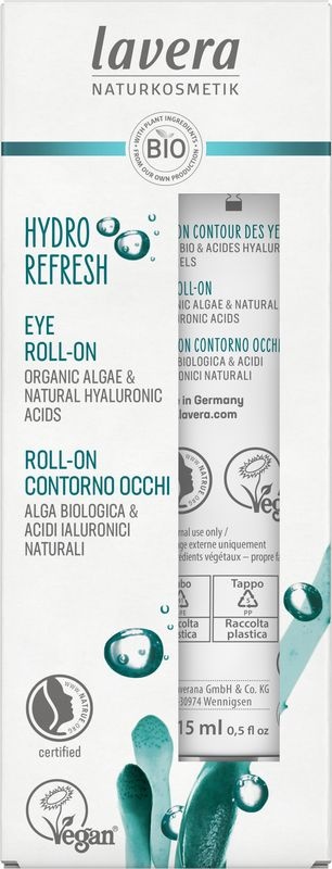 Lavera Hydro Refresh AugenRoller EN-IT (15 Ml)