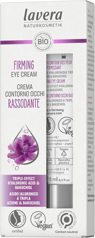 Lavera Straffende AugenCreme bio EN-IT (15 Ml)