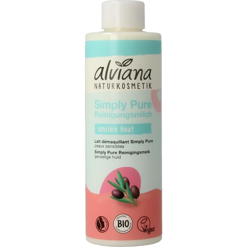 Alviana Simply pure Reinigungsmilch (200 Ml)