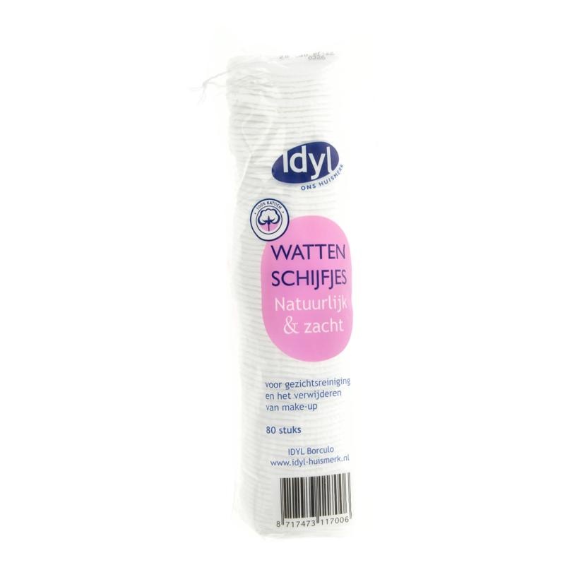 Idyl Wattepads (80 Stück)