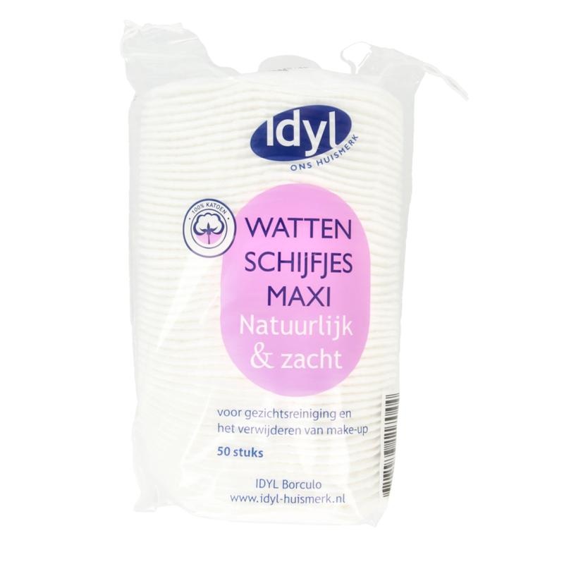 Idyl Wattepads Maxi (50 Stück)