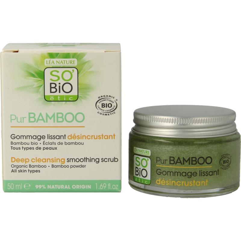 So Bio Etic Bamboo Tiefenreinigendes, glättendes Peeling (50 Ml)
