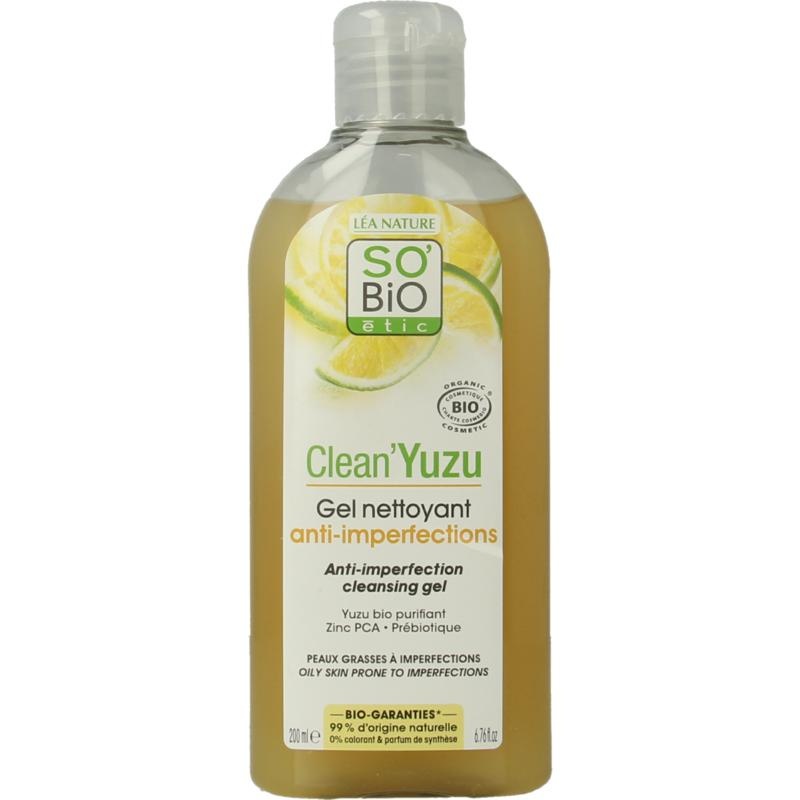 So Bio Etic Clean Yuzu Reinigungsgel (200 Ml)