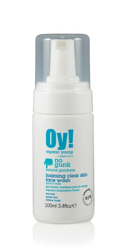 Green People Grüne Leute Oy! Klare, hautschäumende Gesichtsreinigung (100 Ml)