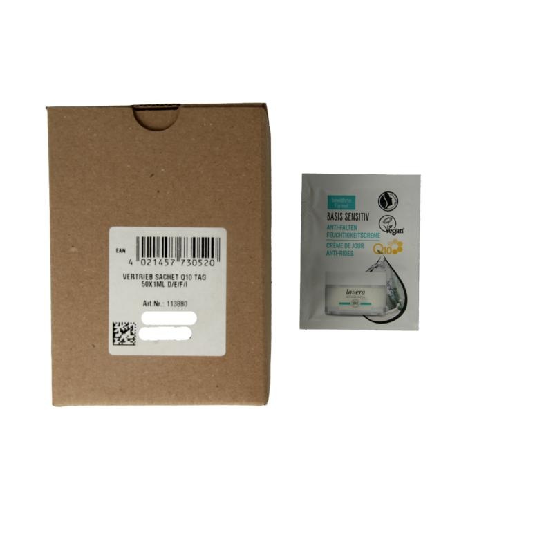 Lavera Lavera Probierbasis Basic sensitiv Q10 FeuchtigkeitsCreme (50 Stück)