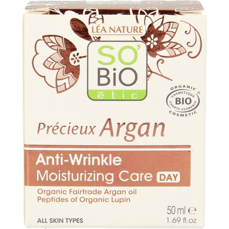 So Bio Etic Tagescreme feuchtigkeitsspendend gegen Falten (50 Ml)