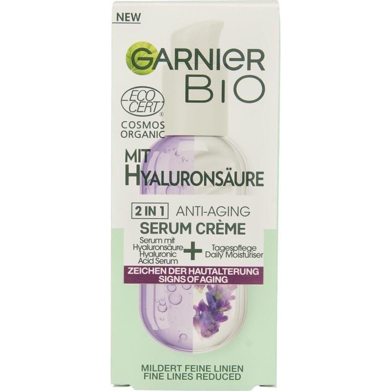 Garnier Garnier Bio Anti-Aging-SerumCreme mit Hyaluronsäure (50 Ml)