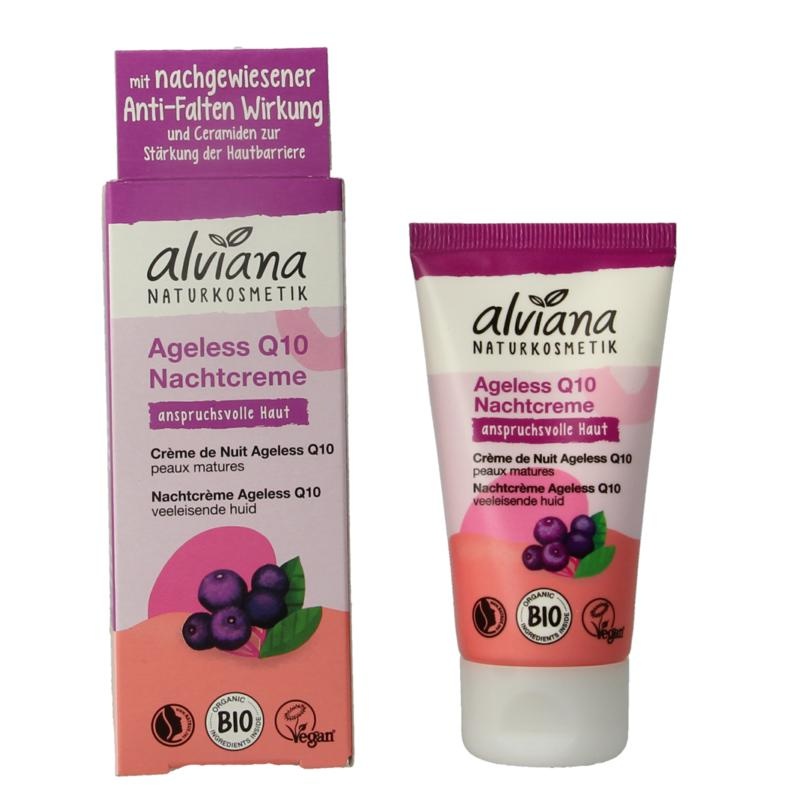 Alviana Alviana Anti-Aging Nachtcreme Q10 (50 Milliliter)