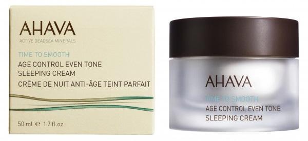 Ahava Age contRol even tone sleeping cream