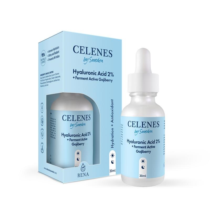 Celenes Serum Hyaluronsäure + fermentierte aktive Gojibeere (30 Ml)