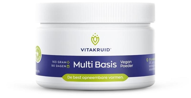 Vitakruid Vitakruid Multi basisches veganes Pulver (163 Gramm)