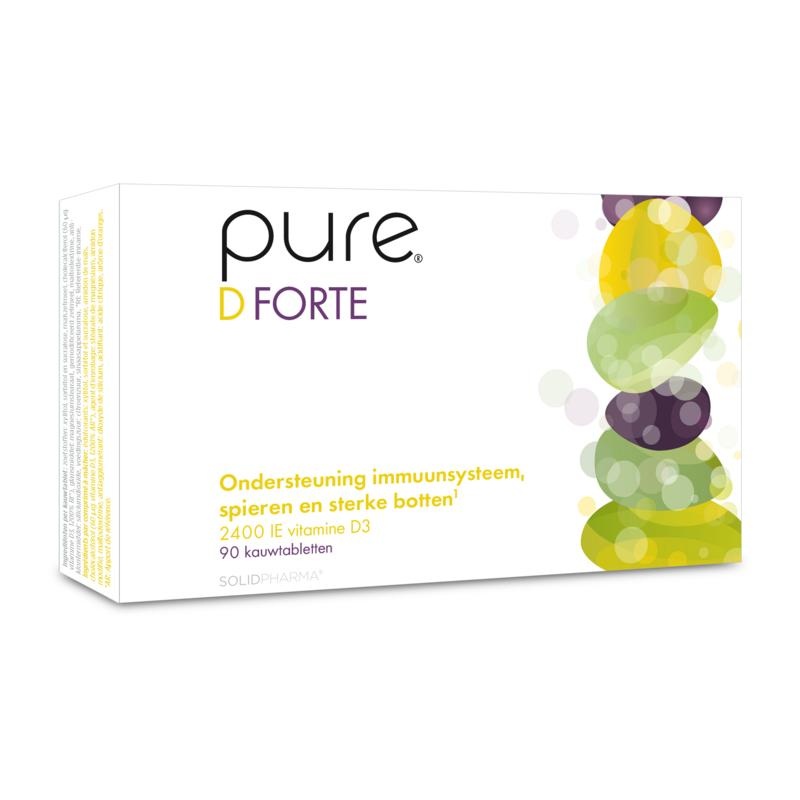 Pure Pure D forte 2400IU (90 Kautab)