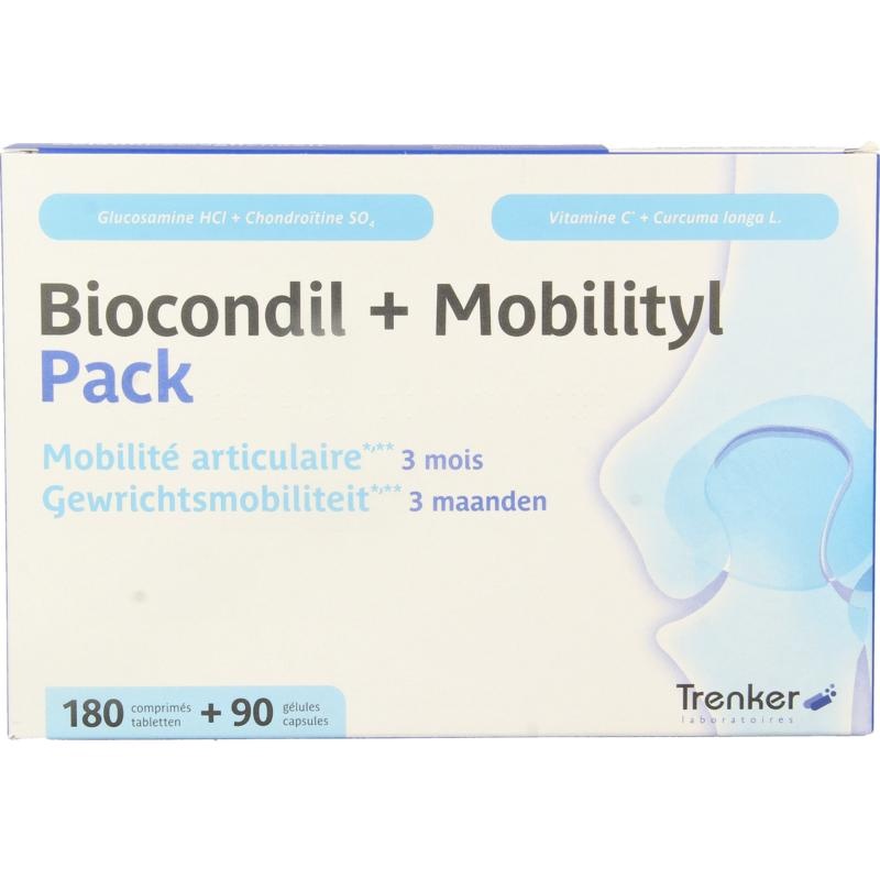 Trenker Duopack Biocondil 180 Tabs + Mobilityl 90 Caps (NF (1 Set))