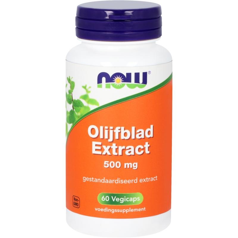 NOW Olivenblattextrakt 500 mg (60 VCaps)
