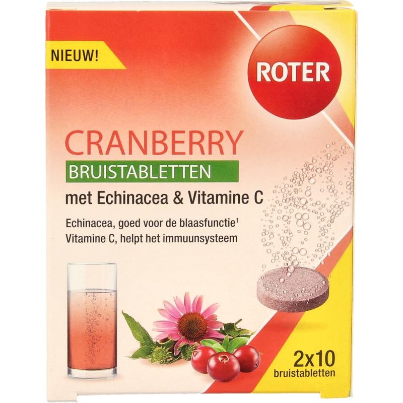 Roter Cranberry Vitamin C & Echinacea Duopack (20 Brausetab)