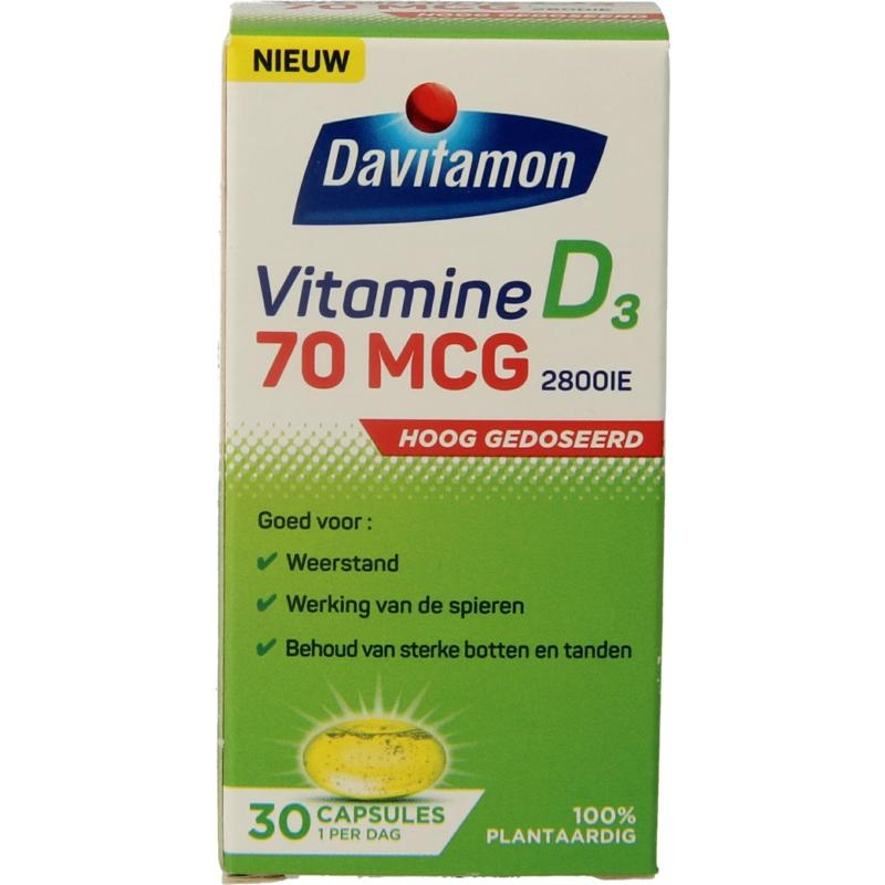 Davitamon Davitamon Vitamin D 70 Âµg Gemüse (30 Tab)