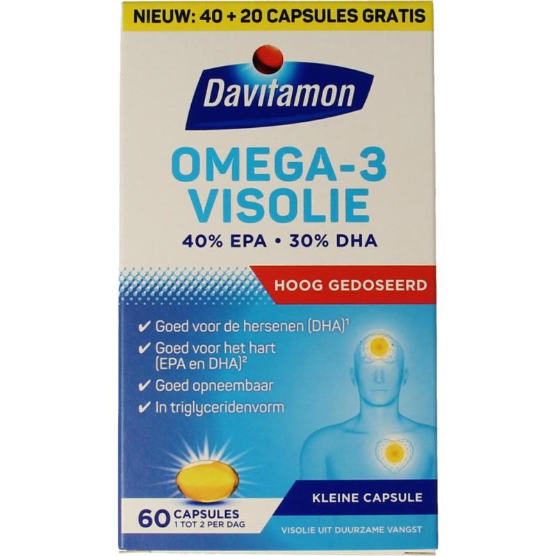 Davitamon Omega 3 Fischöl (60 Caps)