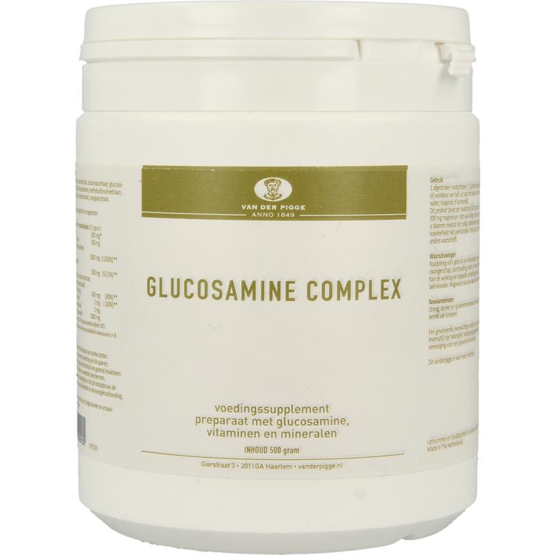 Van der Pigge Van der Pigge Glucosamin-Komplex-Pulver (500 Gramm)