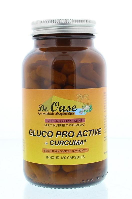Oase Oase Gluco + Curcuma vh Glucosamin pro aktiv (120 Caps)