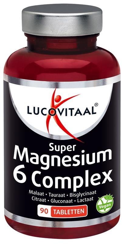 Lucovitaal Magnesium Super 6 Komplex (90 Tab)