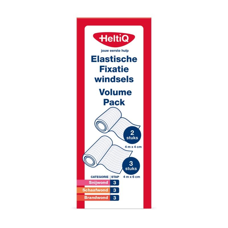 Heltiq elastische Fixierbinden Volumenpackung (5 Stück)
