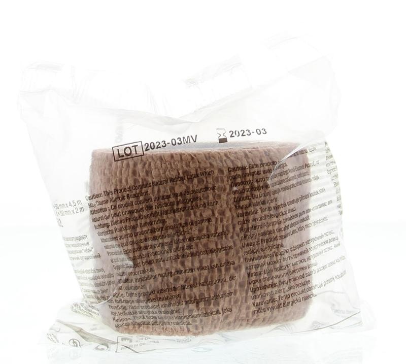 3M Coban selbstklebende Verbandhaut 5 cm x 4,5 m (1 Stück)