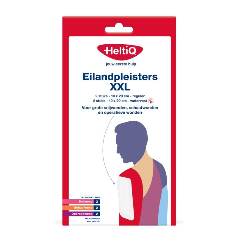Heltiq Inselpflaster XXL (4 Stück)