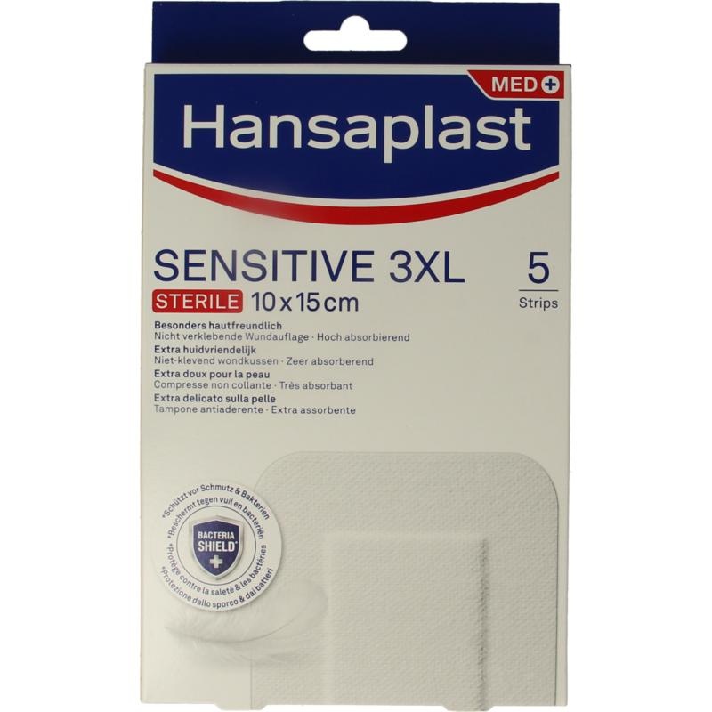 Hansaplast Pflaster sensitiv 3XL (5 Stück)