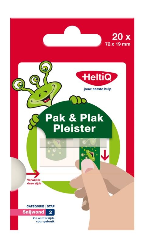 Heltiq Pack & Stick grün (20 Stück)