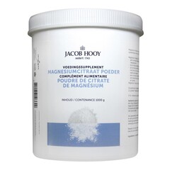 Jacob Hooy Magnesiumcitrat-Pulver (1 kg)