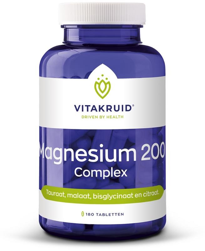 Vitakruid Magnesium 200 Komplex (180 Tab)