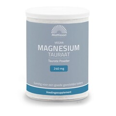 Mattisson Magnesiumtaurat-Pulver vegan (250 Gramm)
