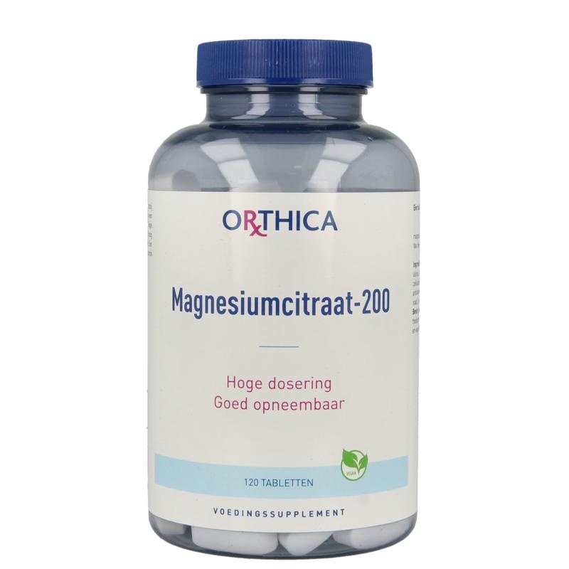 Orthica Magnesiumcitrat 200 (120 Tab)