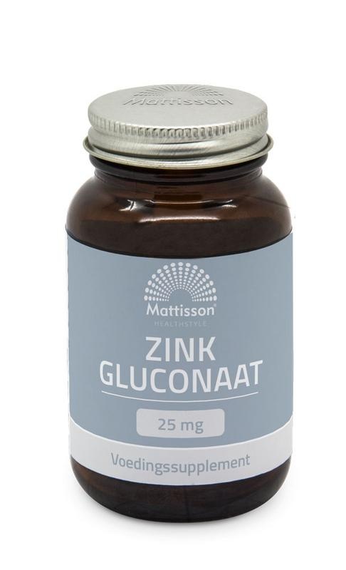 Mattisson Mattisson Zinkgluconat 25 mg (60 Tab)