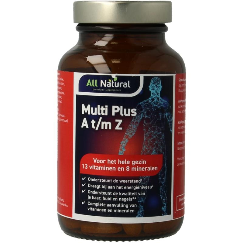 All Natural Multi plus A bis Z (100 Tab)