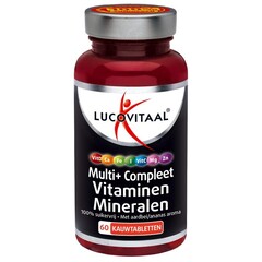 Lucovitaal Multi Vitamin & Mineralien Kautabette (60 Tab)