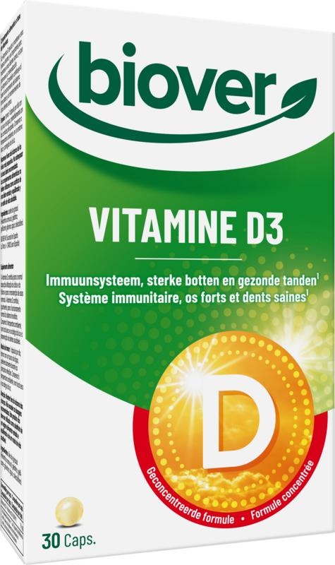 Biover Vitamin D3 (30 Caps)